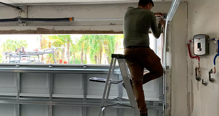 Garage Door Tension Spring Replacement in Lealman, FL