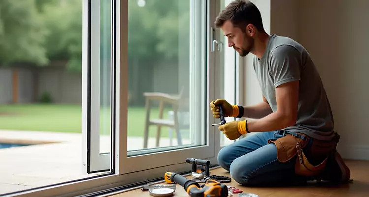 Sliding Glass Door Panel Repair in Lealman, FL