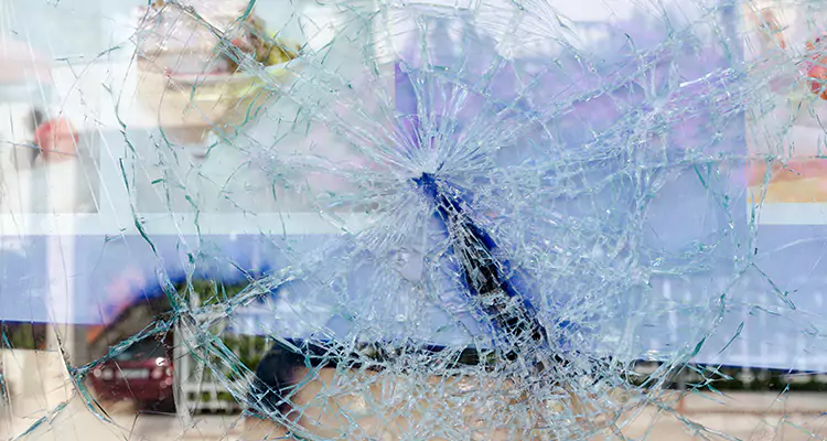 Cracked Glass Balcony Door Repair in Lealman, FL