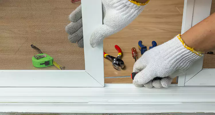 Sliding Glass Door Off Rails Repair in Lealman, FL