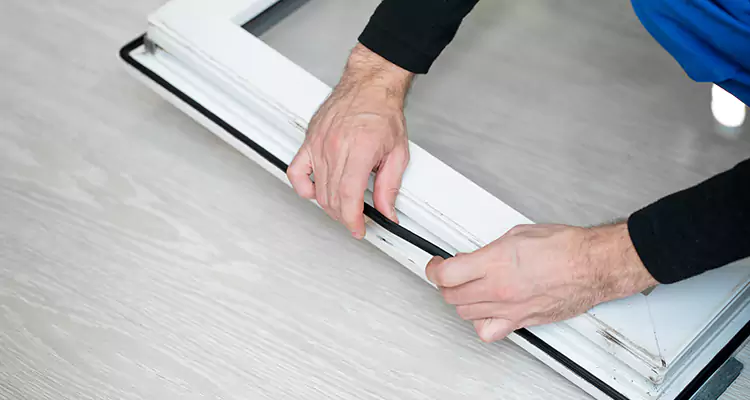 Garage Door Trim Seal Repair in Lealman, FL