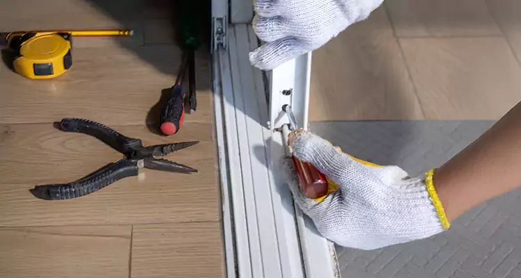 Closet Sliding Door Track Repair in Lealman, FL