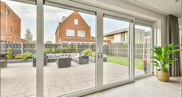 3 Panel Sliding Glass Door Repair in Lealman, FL
