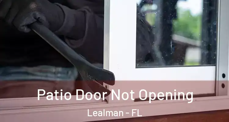  Patio Door Not Opening Lealman - FL