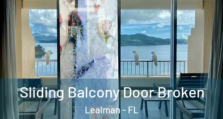  Sliding Balcony Door Broken Lealman - FL